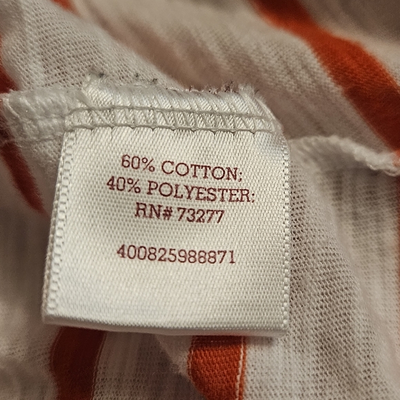 5/$25 Red and White Short Sleeved Tee - Picture 7 of 9